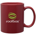 11 Oz. Cardinal Red C-Handle Mug